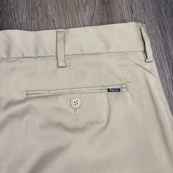 Polo Ralph Lauren Men's Performance Khaki Chinos 33x32 Stretch Classic Fit Pants - Picture 5 of 10